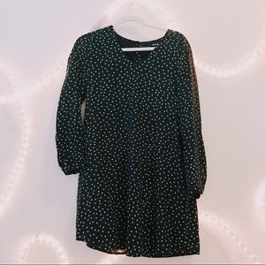 Madewell Silk Button Back Star Dress Size S